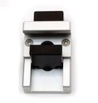 Universele railklem voor het ophangen van accessoires aan din-rail 25x10 mm in patiënten en behandel kamers.
